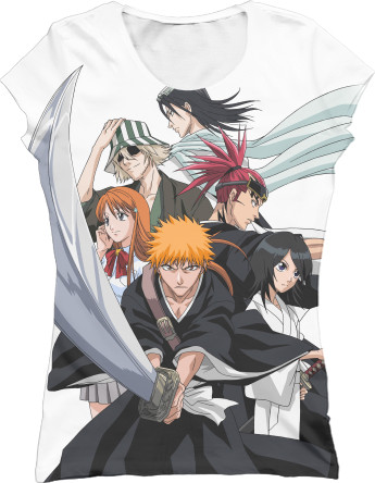 Women's T-Shirt 3D - BLEACH (9) - Mfest