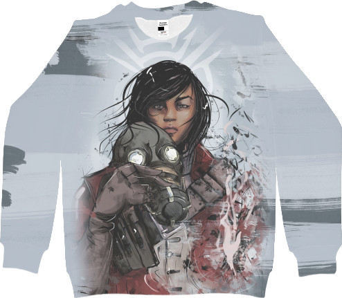 Men's Sweatshirt 3D - Dishonored 10 - Mfest