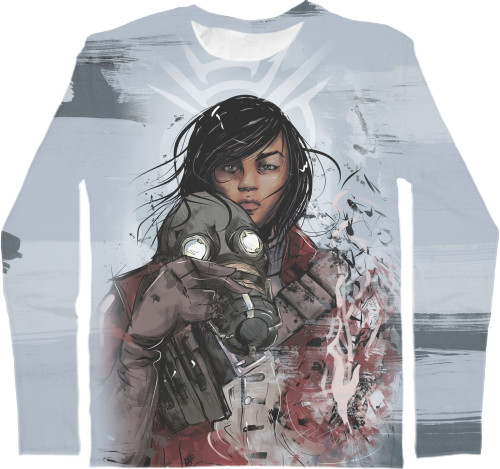 Men's Longsleeve Shirt 3D - Dishonored 10 - Mfest