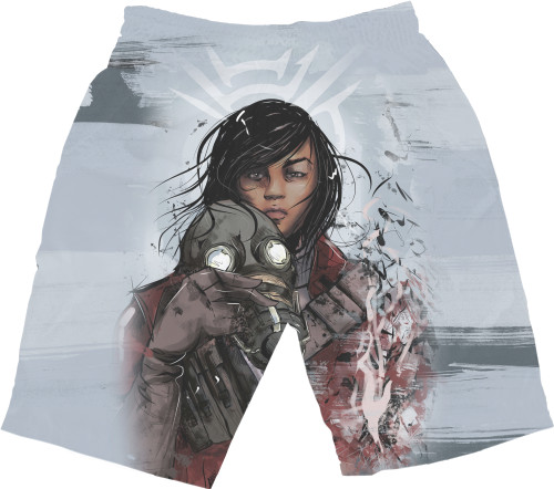 Men's Shorts 3D - Dishonored 10 - Mfest