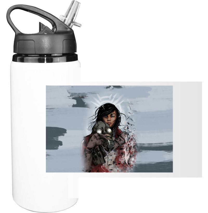 Sport Water Bottle - Dishonored 10 - Mfest