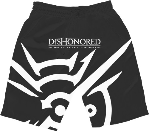 Шорты 3D Мужские - Dishonored 9 - Mfest