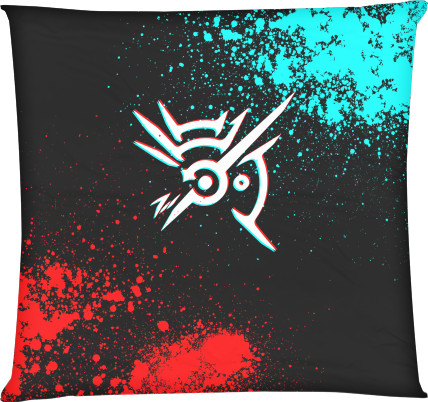 Square Throw Pillow - Dishonored 7 - Mfest