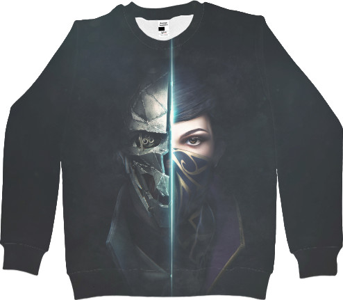 Men's Sweatshirt 3D - Dishonored 8 - Mfest