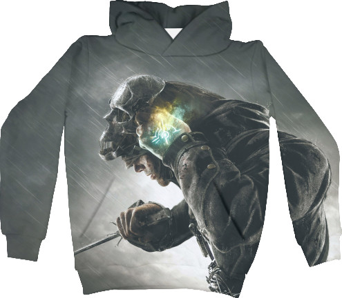 Kids' Hoodie 3D - Dishonored 6 - Mfest