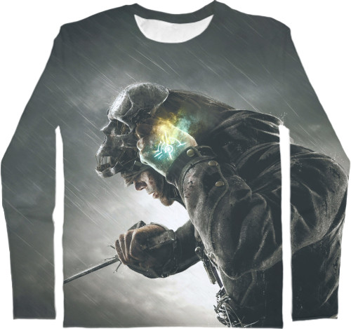 Men's Longsleeve Shirt 3D - Dishonored 6 - Mfest