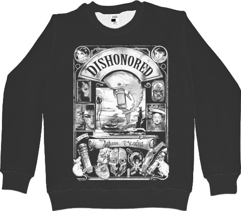 Men's Sweatshirt 3D - Dishonored 5 - Mfest