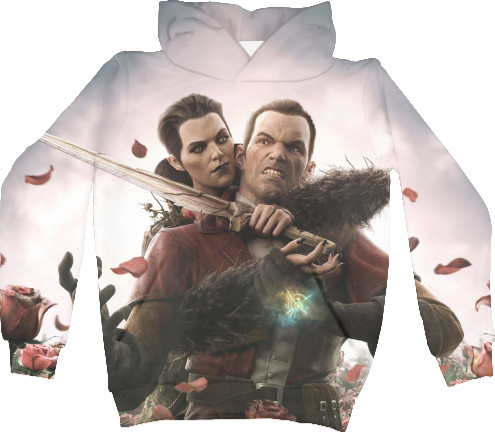 Kids' Hoodie 3D - Dishonored 4 - Mfest