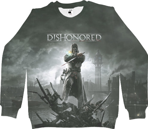 Men's Sweatshirt 3D - Dishonored 3 - Mfest