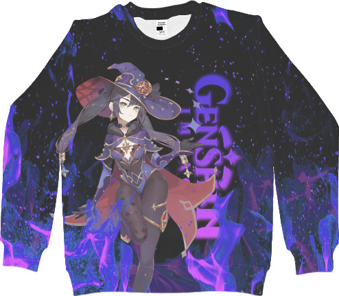 Genshin Impact - Kids' Sweatshirt 3D - Мона - Mfest