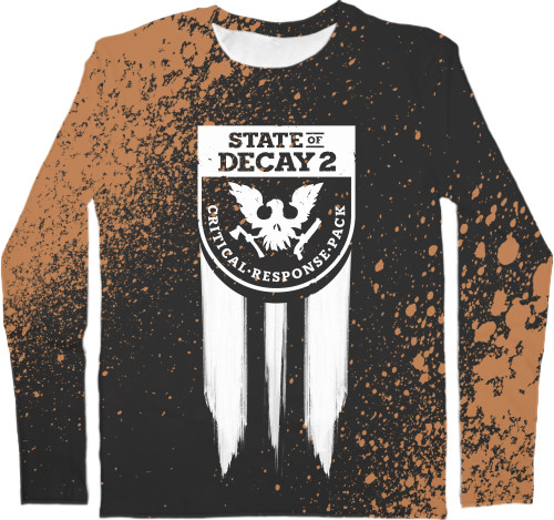 Men's Longsleeve Shirt 3D - State of Decay (2) - Mfest