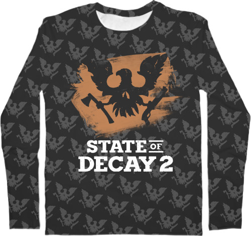 Men's Longsleeve Shirt 3D - State of Decay (7) - Mfest