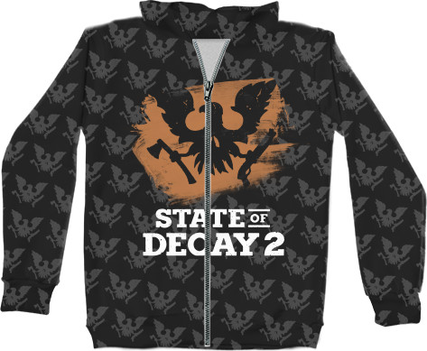 Unisex Zip-through Hoodie 3D - State of Decay (7) - Mfest