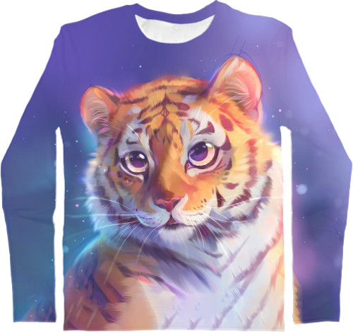 Kids' Longsleeve Shirt 3D - ГОД ТИГРА - Mfest