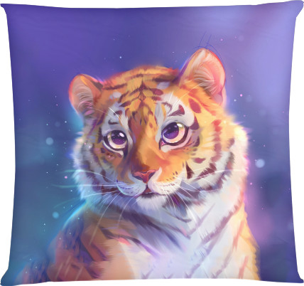 Square Throw Pillow - ГОД ТИГРА - Mfest