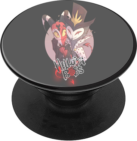 PopSocket Подставка для мобильного - АДСКИЙ БОСС / HELLUVA BOSS 5 - Mfest