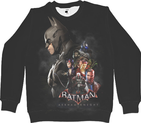 Men's Sweatshirt 3D - BATMAN (GAME) - Mfest