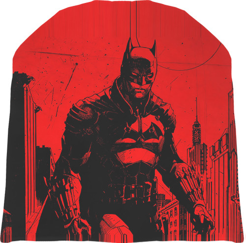 Hat 3D - BATMAN RED - Mfest