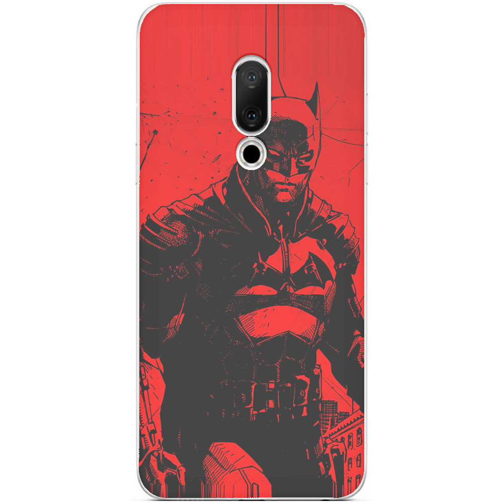 Чехол Meizu - BATMAN RED - Mfest