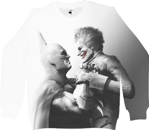 Men's Sweatshirt 3D - Batman: Arkham City (3) - Mfest