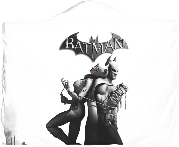 Плед с капюшоном 3D - Batman: Arkham City (4) - Mfest