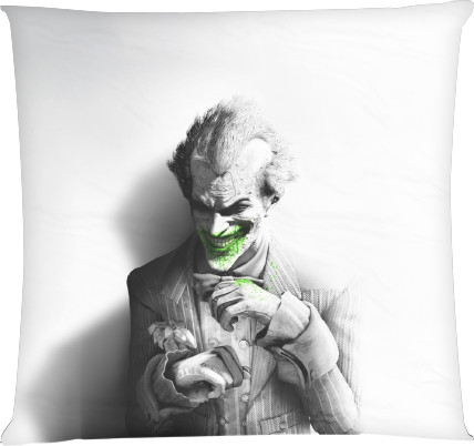 Square Throw Pillow - Batman: Arkham City (1) - Mfest