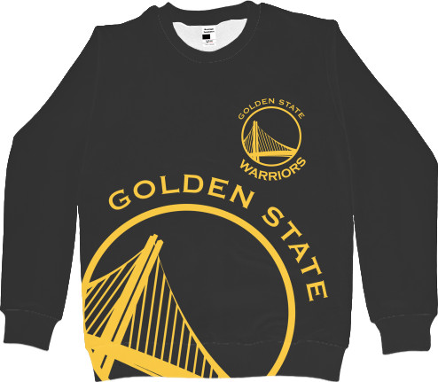 Kids' Sweatshirt 3D - GOLDEN STATE WARRIORS [GSW] (3) - Mfest