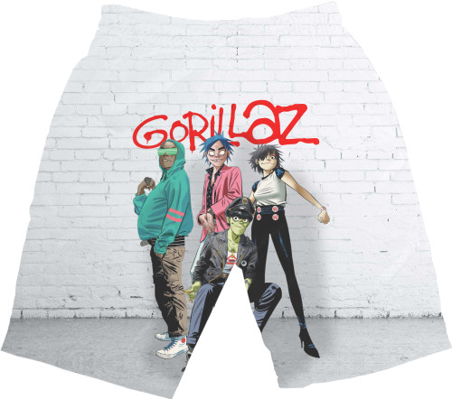 Kids' Shorts 3D - Gorillaz (2) - Mfest