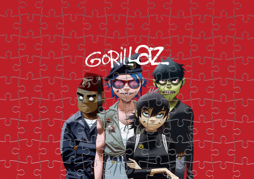 Пазл - Gorillaz (4) - Mfest