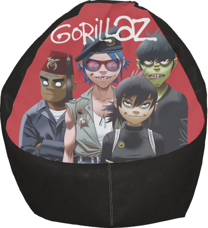 Bean Bag Chair - Gorillaz (4) - Mfest