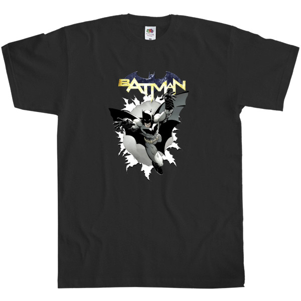 Batman - Men's T-Shirt Fruit of the loom - Batman 10 - Mfest