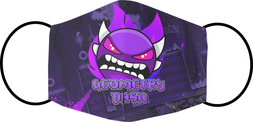 Face Mask - GEOMETRY DASH [18] - Mfest