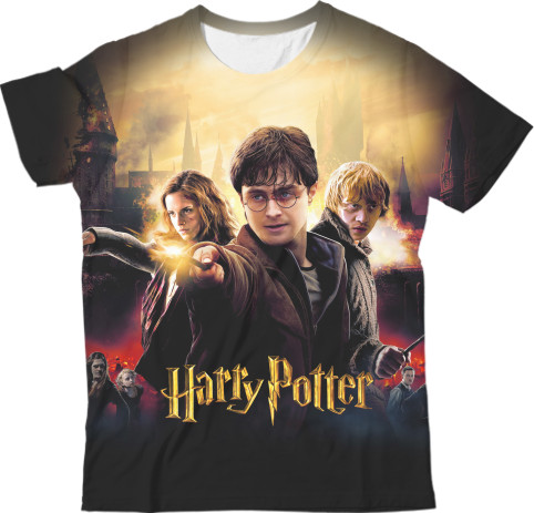 Kids' T-Shirt 3D - HARRY POTTER (22) - Mfest