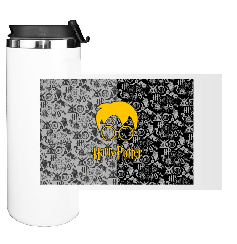 Water Bottle on Tumbler - HARRY POTTER (17) - Mfest