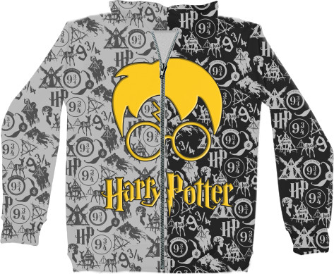 Unisex Zip-through Hoodie 3D - HARRY POTTER (17) - Mfest