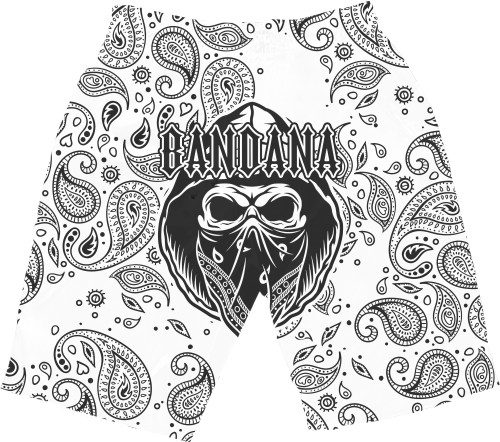 Шорти дитячі 3D - BANDANA (5) - Mfest