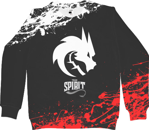 Women's Sweatshirt 3D - Team Spirit (4) - Mfest