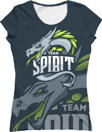 Women's T-Shirt 3D - Team Spirit (2) - Mfest