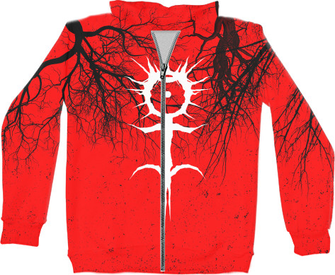 Unisex Zip-through Hoodie 3D - Ghostemane [9] - Mfest