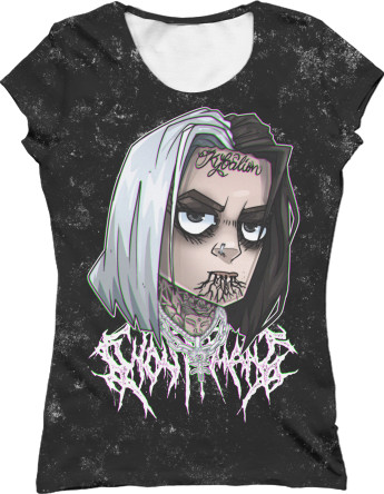 Women's T-Shirt 3D - Ghostemane [12] - Mfest