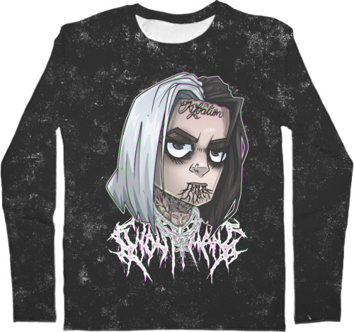 Men's Longsleeve Shirt 3D - Ghostemane [12] - Mfest