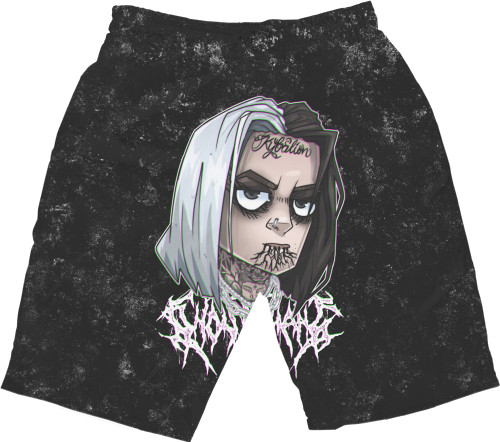 Men's Shorts 3D - Ghostemane [12] - Mfest