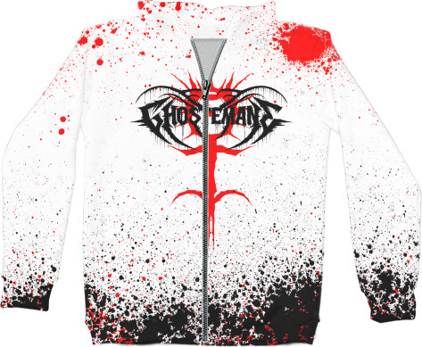 Unisex Zip-through Hoodie 3D - Ghostemane [5] - Mfest