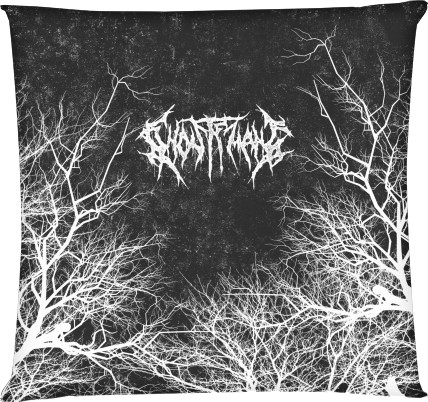 Square Throw Pillow - Ghostemane [1] - Mfest