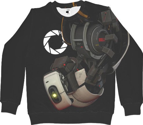 Men's Sweatshirt 3D - PORTAL 2 [15] - Mfest