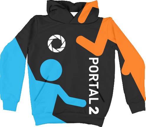 Unisex Hoodie 3D - PORTAL 2 [16] - Mfest