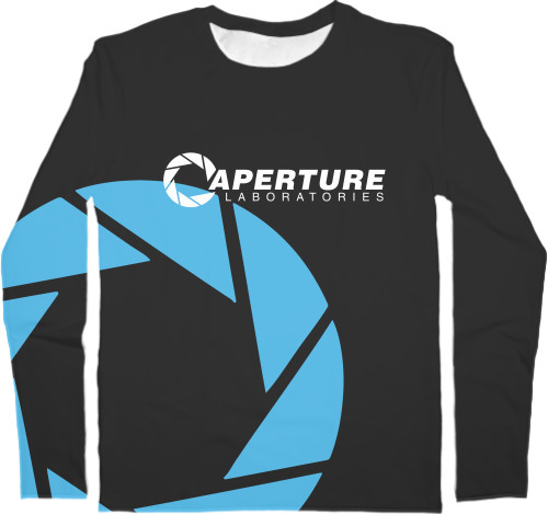 Men's Longsleeve Shirt 3D - PORTAL 2 [10] - Mfest