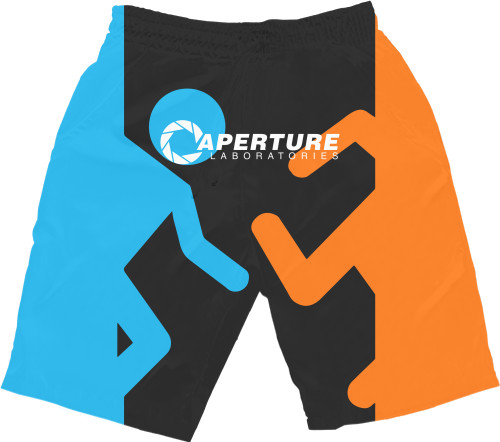 Men's Shorts 3D - PORTAL 2 [4] - Mfest