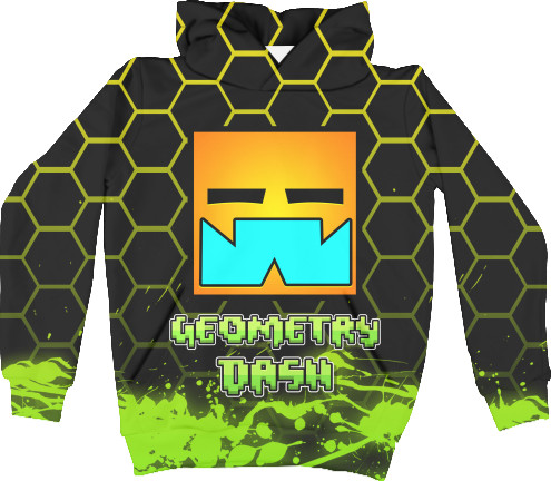 Unisex Hoodie 3D - Geometry Dash [8] - Mfest