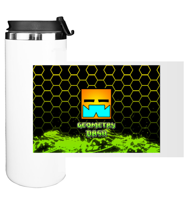 Water Bottle on Tumbler - Geometry Dash [8] - Mfest